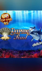 Dolphin's Pearl Deluxe Top Spin Max RTP Logo